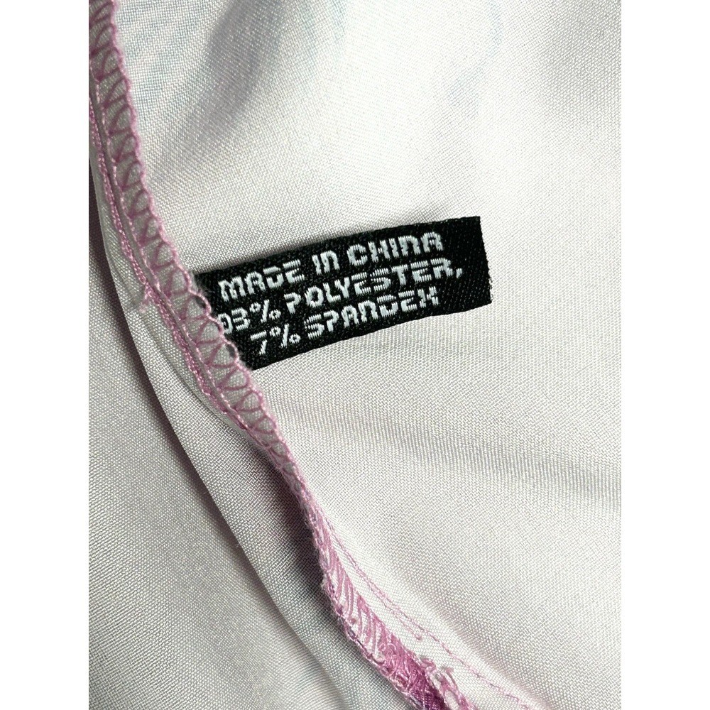 Retro Rifle Shirt Mens Saws Macaws Pink AOP Hawaiian Tropical Button Up Size 2XL - Picture 12 of 13